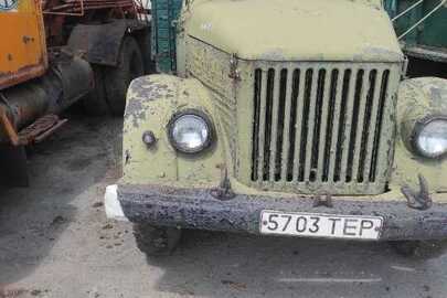Транспортний засіб ГАЗ-51, 1955 р.в., номер кузову 733882, реєстраційний номер 5703ТЕР, колір - зелений