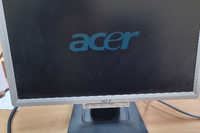 Монітор марки "Acer", модель "AL1916WA", S/N: ETL800C0016410460D4010, б/в