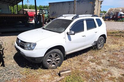 ЛЕГКОВИЙ УНІВЕРСАЛ-B RENAULT DUSTER, 2017 року випуску, білого кольору, реєстраційний номер СВ5484ВІ, VIN/номер шасі (кузова, рами): VF1HSRADG58377215