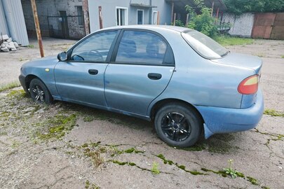 Автомобіль DAEWOO LANOS, 2008 року випуску, синього кольору, реєстраційний номер СВ8540АК, VIN/номер шасі (кузова, рами): SUPTF69YD8W425275