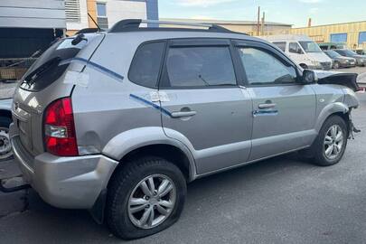 Автомобіль HYUNDAI TUCSON, 2009 року випуску, сірого кольору, реєстраційний номер AI1606OT, VIN/номер шасі (кузова, рами): KMHJN81BP9U085088
