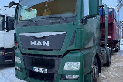 Автомобіль MAN TGX 18.440, 2014 року випуску, зеленого кольору, реєстраційний номер CB9903EC, VIN/номер шасі (кузова, рами): WMA06XZZ3EM651585