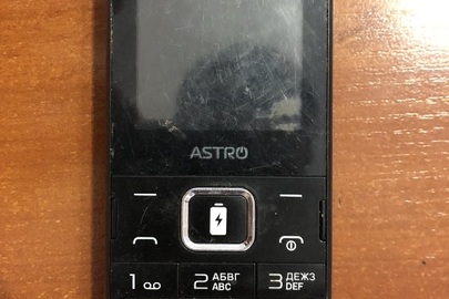 Мобільний телефон марки "ASTRO», IMEI: відсутній