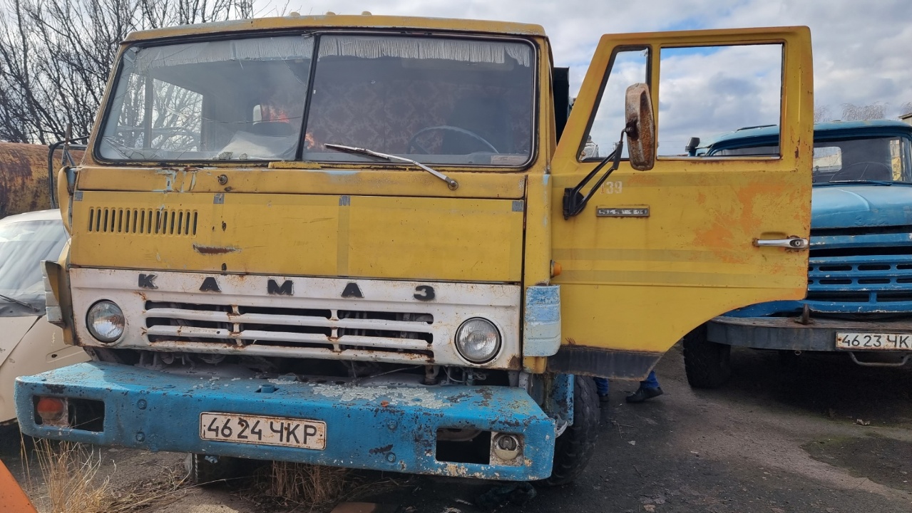 Автомобіль вантажний КАМАЗ-5511, 1986 рік випуску, ДНЗ 4624ЧКР, номер кузова XTC551100C0250074