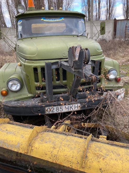 Автомобіль вантажний ЗИЛ ММЗ 554 самоскид, 1989 року випуску,ДНЗ: 0285ЧКН, номер кузова б/н