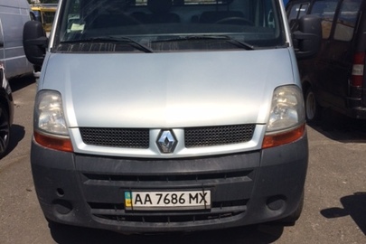 Вантажний малотонажний фургон RENAULT MASTER , 2007 року випуску,  ДНЗ: АА7686МХ, номер шасі ( рами) : VF1FDCMD636211294