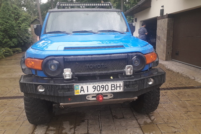 Транспортний засіб TOYOTA FJ CRUISER, 2007 року випуску, ДНЗ: АІ9090ВН,  номер VIN: JTEBU11FX8K006468