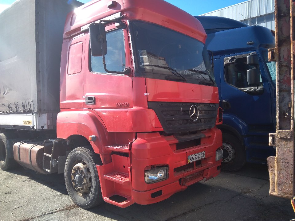 Транспортний засіб MERCEDES-BENZ AXOR 1840LS, ДНЗ: АА5349СТ, 2007 року випуску, номер кузова (шасі, рами): WDF9440321B958256