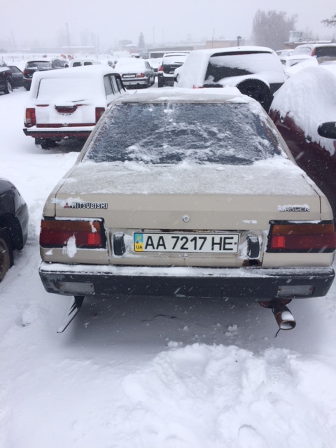 Транспортний засіб MITSUBISHI LANCER, ДНЗ: АА7217НЕ, 1986 року випуску, VIN кузова : JMBSNC15AGU402198