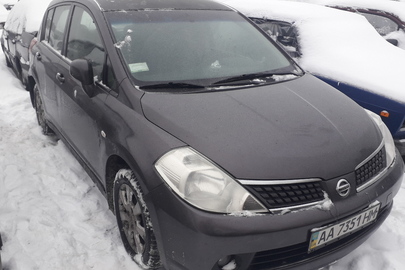 Транспортний засіб NISSAN TIIDA, 2008 року випуску, ДНЗ: АА7351НМ, номер кузова (шасі, рами): JN1CC13C48T014335