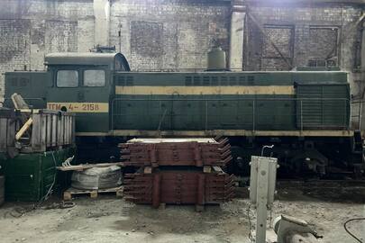 Тепловоз ТГМ4, інвентарний номер 2158 , рік виготовлення 1985 р.