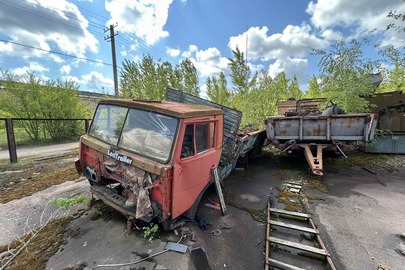 Колісний транспортний засіб КАМАЗ марки 5320, ДНЗ 2520ЖИС, 1987 р.в., синього кольору, номер шасі ( кузова/ рами ) 53200289085