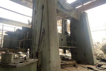 Токарно- карусельний верстат моделі 1550Т, інвентарний номер 40168, умовно придатний