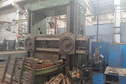Верстат токарно- карусельний 1М553, інвентарний номер 3331, рік введення в експлуатацію 1968, б/в