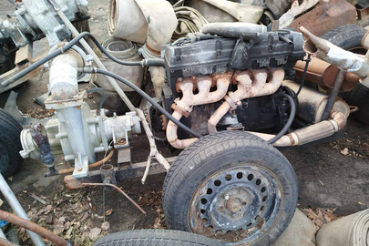 Конфісковане майно за рішенням суду:мотопомпа кустарного виробництва на базі двигуна від автомобіля "Mercedes ", технічний стан не перевірявся, бувша у використанні