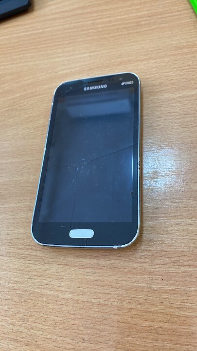 Мобільний телефон, Samsung Galaxy winI8552, б/в, зі слідами пошкодження, встановити чи робочий стан не виявилося можливим