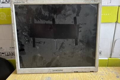 Монітор SAMSUNG, модель 710 N, реєстраційний номер: MJ17HMCLA22982J, білого кольору, б/в, в умовно – придатному стані