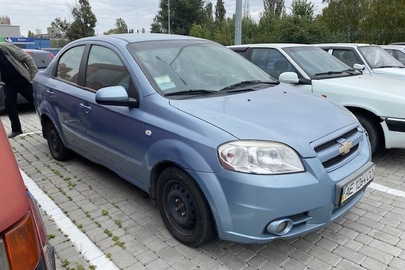 Легковий автомобіль марки CHEVROLET модель AVEO, 2008 р.в., державний номер АЕ1264СО, VIN: Y6DTC58U28Y105729 / LSGTC58U28Y105729, колір синій