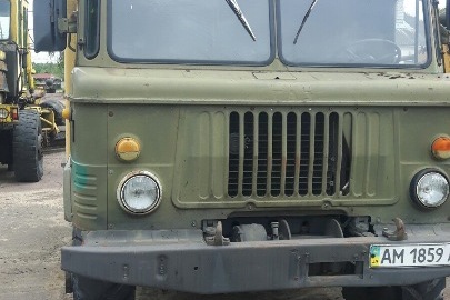 Фургон, ГАЗ-66 , 1990 р.в., зеленого кольору, номер кузову невідомий, ДНЗ АМ1859АХ