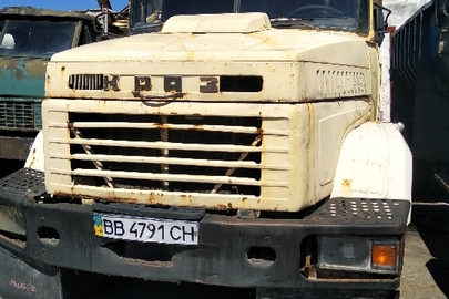 Вантажний автомобіль: КРАЗ-6510 (самоскид), 1998 р.в., бежевого кольору, ДНЗ: ВВ4791СН, VIN: XІC 006510W0787998