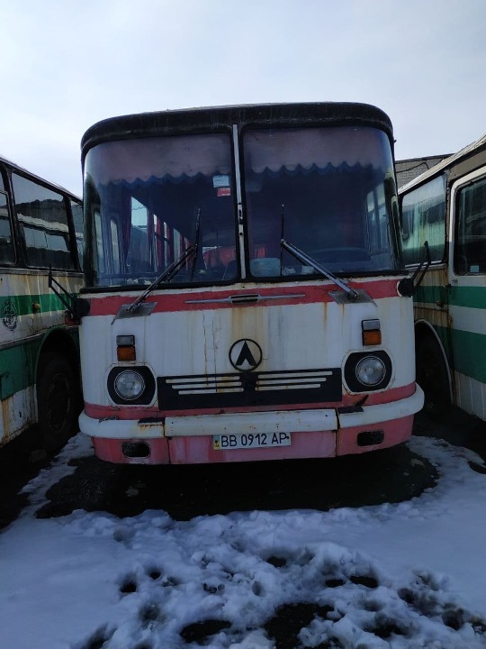 Автобус (пасажирський) ЛАЗ 695Н, 1993 р.в., білого кольору, ДНЗ ВВ0912АР, VIN: XTW00695НР167178