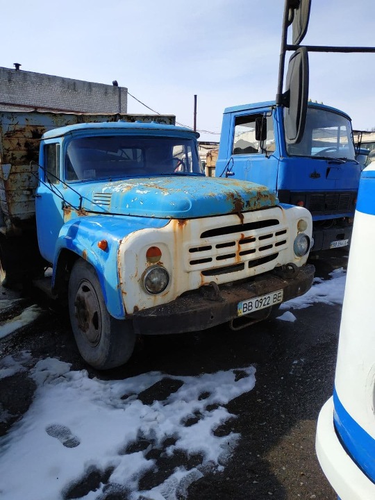 Вантажний автомобіль: ЗИЛ-ММЗ-4502(самоскид), 1991 р.в., синього кольору, ДНЗ: ВВ0922ВЕ, VIN:XTZ450200К2882842