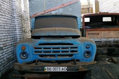 Вантажний автомобіль: ЗИЛ-431610 (фургон), 1990 р.в., синього кольору, ДНЗ: ВВ0073АС, номер шасі: 2681110