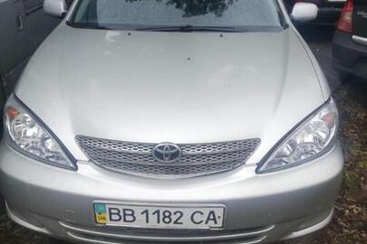 TOYOTA CAMRY 2003 року випуску, номер кузова JTDBF38K200154966, номерний знак ВВ1182СА