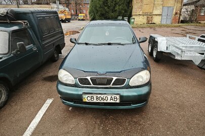 Транспортний засіб марки Daewoo, модель Lanos, реєстраційний номер СВ8060АВ, VIN: Y6DTF486E20005386, 2002 року випуску, колір зелений