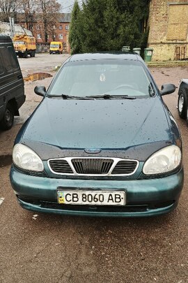 Транспортний засіб марки Daewoo, модель Lanos, реєстраційний номер СВ8060АВ, VIN: Y6DTF486E20005386, 2002 року випуску, колір зелений