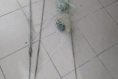 Конфісковане майно за рішенням суду : 3 знаряддя лову типу "екран косинка", б/в