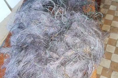 Ліскова сітка (доріжка) чорного кольору, довжиною 2,5м., висотою 1.2м