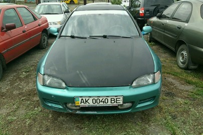 Автомобіль HONDA CIVIC, 1994 року випуску, зеленого кольору, № кузова 1HGEJ21300L012615, ДНЗ АК0040ВЕ