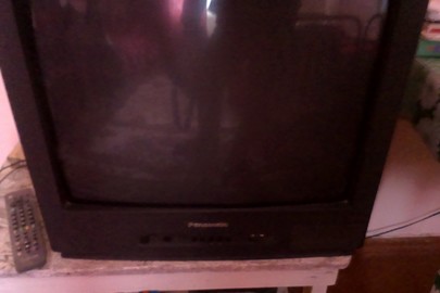 Телевізор чорного кольору Panasonic, модель TX-21JTIP/B, серія ND-1611058 в кількості 1 шт., з ознаками використання
