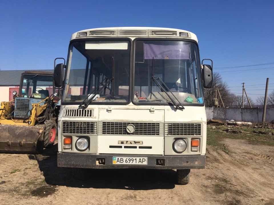 Транспортний засіб марки ПАЗ 32053-07, 2007 року випуску, білого кольору, номер кузова: Х1М3205ER70009039, ДНЗ АВ6991АР