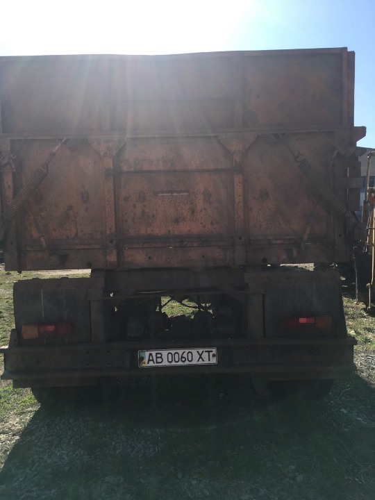 Причіп марки СЗАП 8551, 2007 року випуску, оранжевого кольору, № кузова X1W85510A70001624, ДНЗ АВ0060ХТ