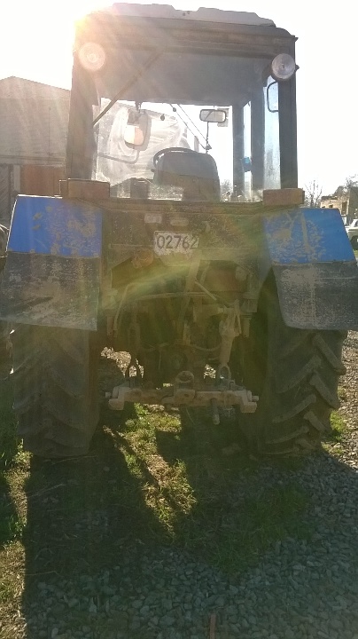 Трактор колісний БЕЛАРУС - 892, 2007 року випуску, синього кольору, заводський номер: 90805010, ДНЗ 02762АВ