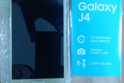 Мобілиний телефон "SAMSUNG GALAXY J4", модель SM-J400F/DS S/N RZ8K90NLKJY, IMEI: 358302/09/404925/9, ІМЕІ: 358303/09/404925/7, без упаковки та аксесуарів, без батареї живлення