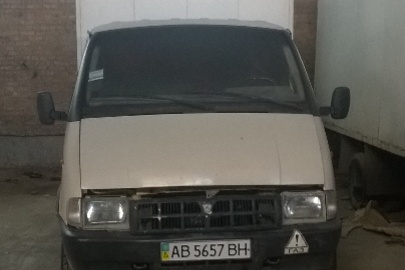 Транспортний засіб ГАЗ 33021 ЗНГ, 2002 року випуску, білого кольору, номер кузова: 33020020158954, ДНЗ АВ5657ВН