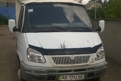 Транспортний засіб ГАЗ 3302 ЗНГ, 2008 року випуску, білого кольору, номер кузова: 33020080546949, ДНЗ АВ1392ВЕ