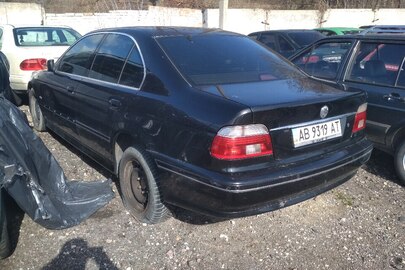 Автомобіль BMW -520, 2002 року випуску, чорного кольору, № кузова WBADT11040GY58668, ДНЗ АВ9319АТ