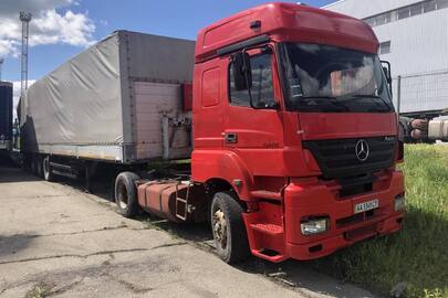 Транспортний засіб MERCEDES-BENZ AXOR 1840LS,  ДНЗ AA5349CT, червоного кольору, 2007 р.в., шасі № WDF9440321B958256