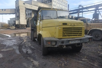 Вантажний автомобіль: КрАЗ 6510, ДНЗ АН2451АМ, жовтого кольору, 1992 р.в., VIN: X1C651001N0741100