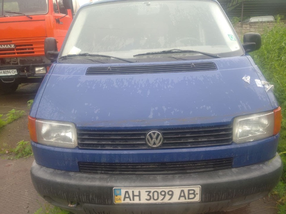 Вантажний автомобіль: VOLKSWAGEN TRANSPORTER, ДНЗ АН3099АВ, синього кольору, 1998 р.в., VIN: WV2ZZZ70ZWH011919