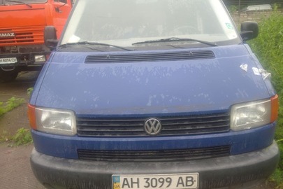 Вантажний автомобіль: VOLKSWAGEN TRANSPORTER, ДНЗ АН3099АВ, синього кольору, 1998 р.в., VIN: WV2ZZZ70ZWH011919