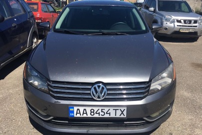 Автомобіль, марка VOLKSWAGEN, модель PASSAT, рік випуску: 2012, номер шасі (кузова, рами) 1VWAP7A31CC059575, державний номер АА8454ТХ