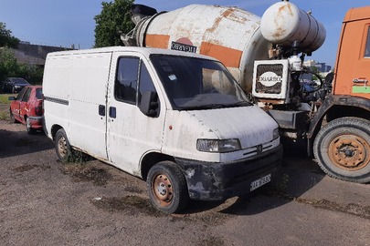 Транспортний засіб, вантажний фургон-В,PEUGEOT модель BOXER, рік випуску-1994,ДНЗ:АА1878ВС,№ кузова VF3231А6215019669, білого кольору