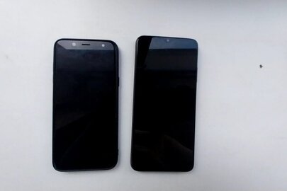 Мобільні телефони " Samsung" моделі "А6" та  "Xiaomi Redmi - 9 T",  2 шт., б/в