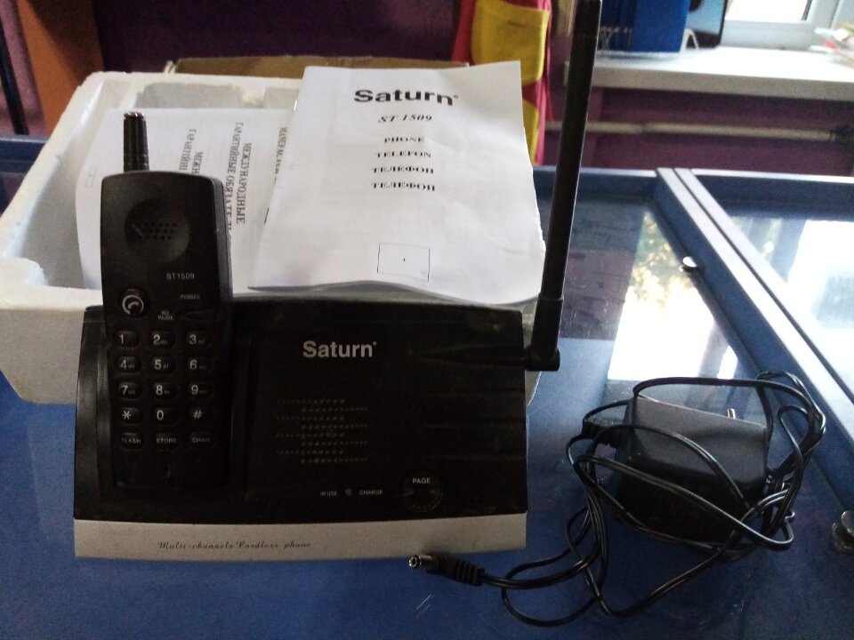 Радіотелефон SATURN ST1509, новий