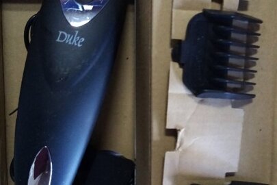 Машинка для підстригання волосся FIRST DUKA FA-5678-1, нова, чорного кольору